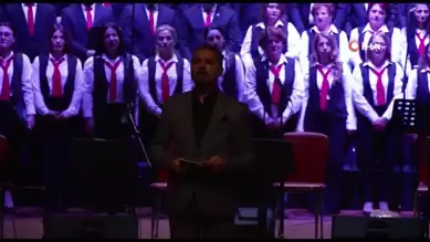 Doğu Anadolu Korosu İstanbul'da Konser Verdi