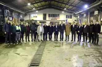 Vali, İl Özel İdaresi Atölyesini Ziyaret Etti
