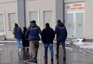 Erzincan'da 4 Terör Şüphesi Gözaltı