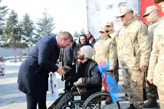 Doğu Anadolu'da Engellilere Umut: 10 Tekerlekli Sandalye