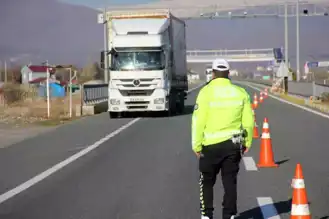 Doğu Anadolu Bölgesinde Kış Lastiği Denetimleri