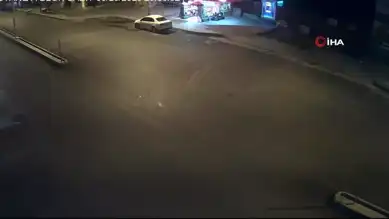 Kentte Trafik Kazaları Kameralara Yansıdı