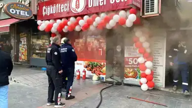 İş Yeri Yangını: Hızlı Müdahaleyle Kontrol Altına Alındı