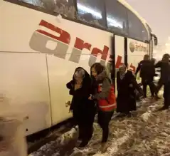 Doğu Anadolu'da Şiddetli Kar Yağışı