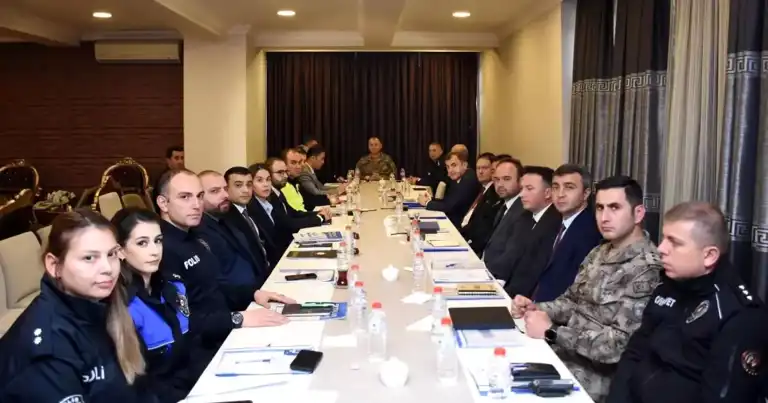 Doğu Anadolu Bölgesinde Güvenlik Değerlendirmesi Yapıldı
