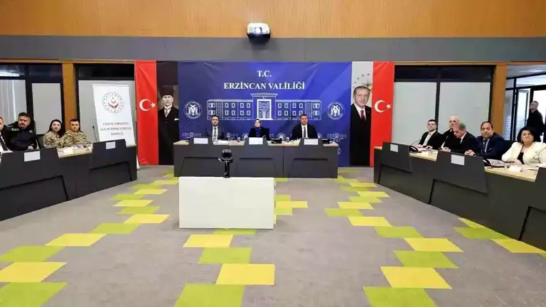 Erzincan'da Kadına Yönelik Şiddetle Mücadele Toplantısı