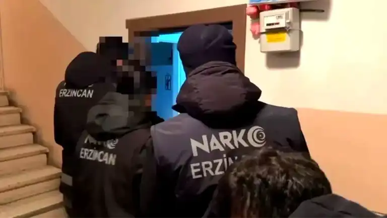 Erzincan'da Büyük Uyuşturucu Operasyonu: 9 Gözaltı